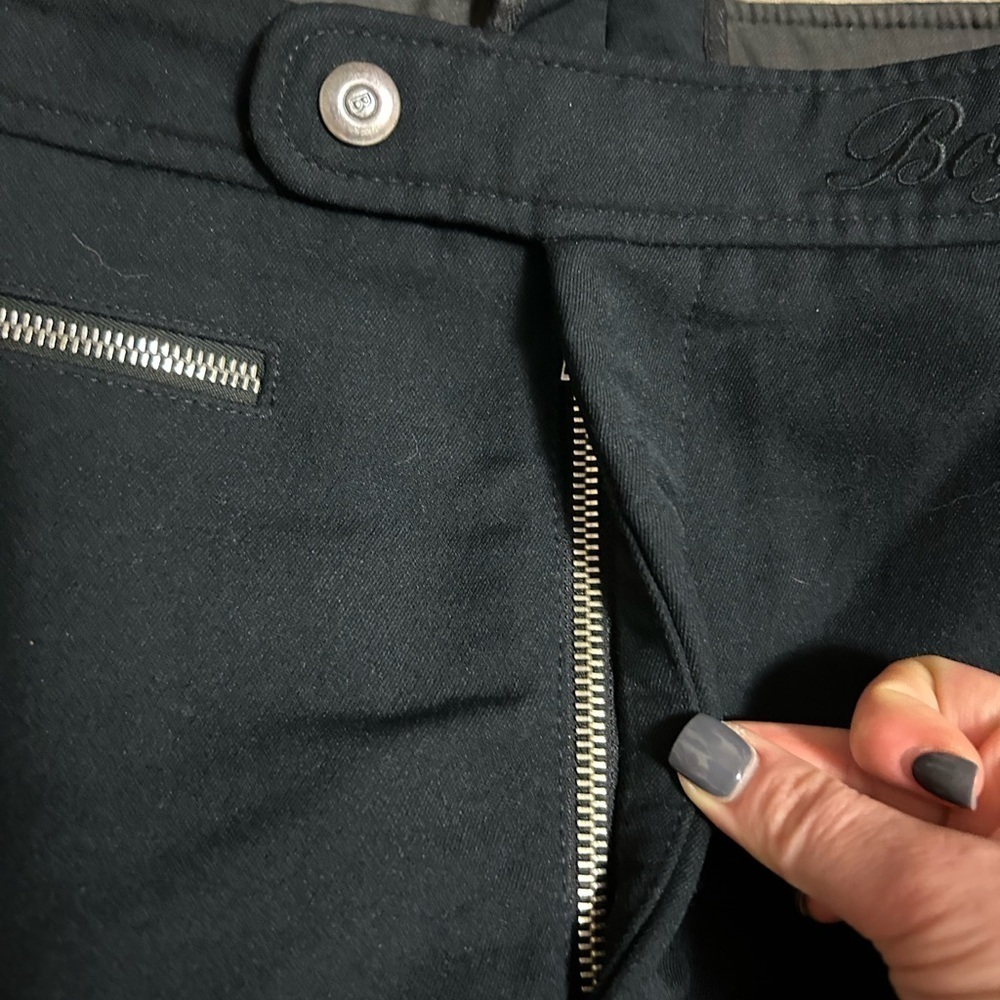 Bogner Ski Pants Black Wool Blend Size 10 Vintage Made in USA - Picture 10 of 16